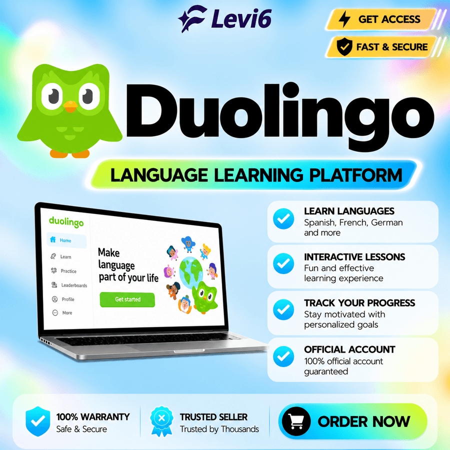 Duolingo Super | 1/3/6/12 месяцев | Подписка на ваш - Screenshot 1