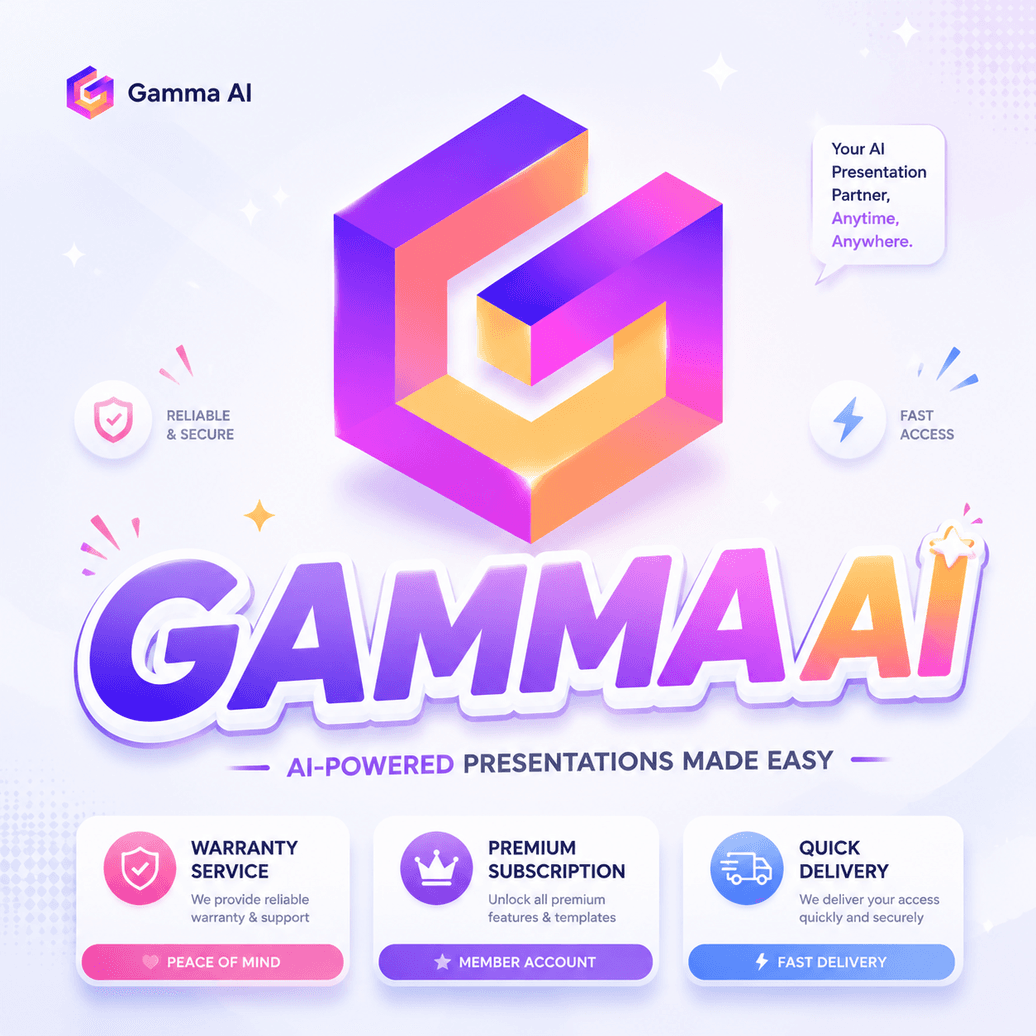 GAMMA.APP AI ПЛЮС | Быстрая подписка PRO на 1 месяц - Screenshot 1