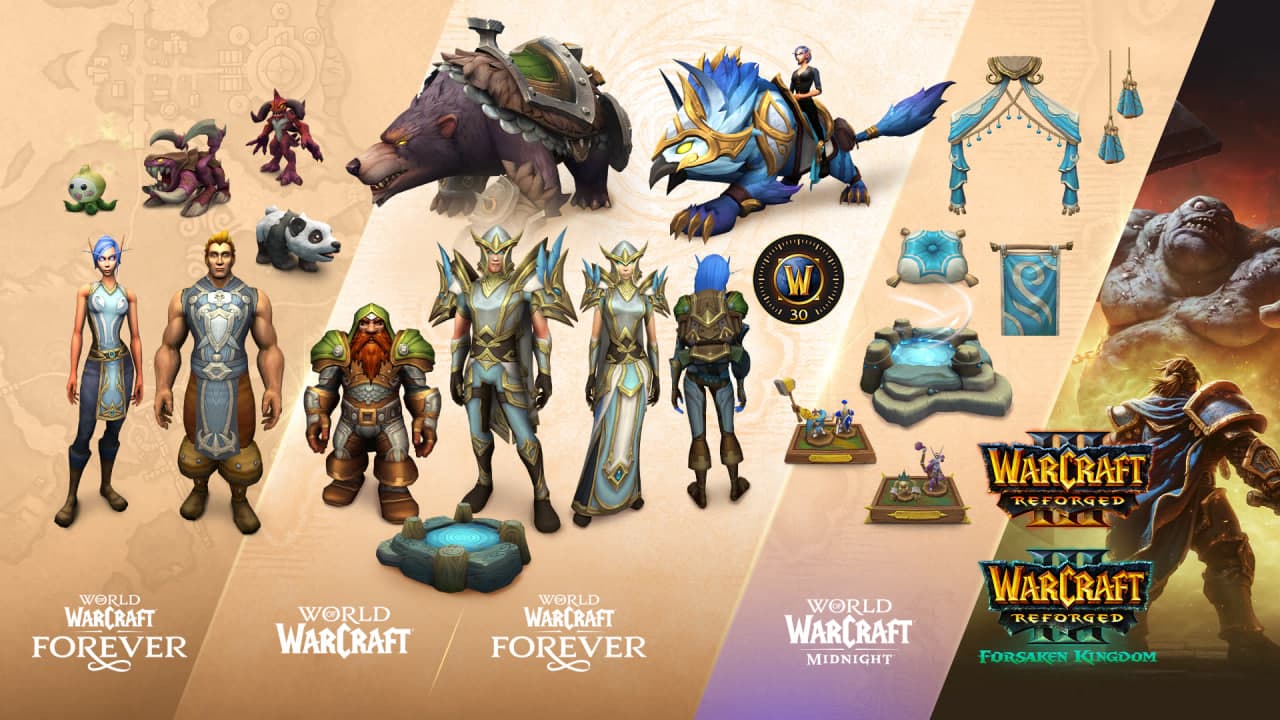 World of Warcraft WoW Forever Collection Код/Ключ РФ/РБ - Screenshot 1