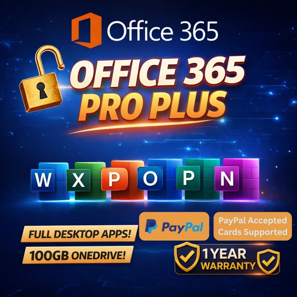 Office 365 Pro Plus с – Word, Excel, PowerPoint - 5 устройств- Авто - Screenshot 1