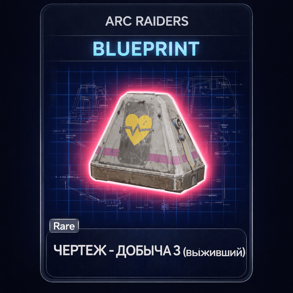 Arc Raiders Чертеж - Добыча 3 (Выживший) Looting MK. 3 Survivor PC|XBOX|PS5 - Быстро - Screenshot 1