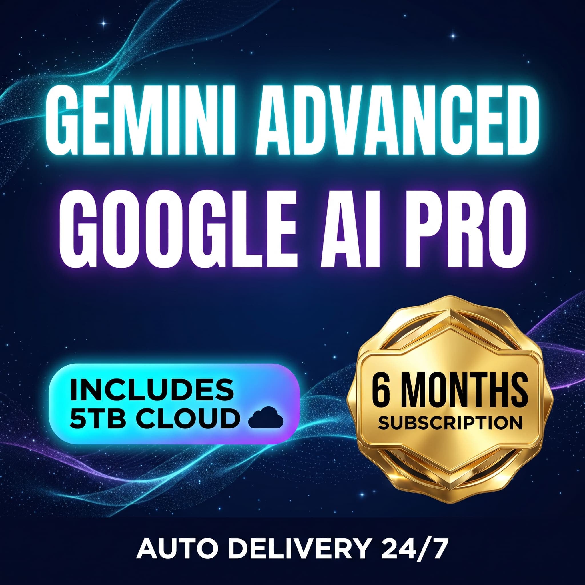Google AI Pro 6 Месяцев | Gemini Ссылка Активации | Авто 24/7 - Screenshot 1
