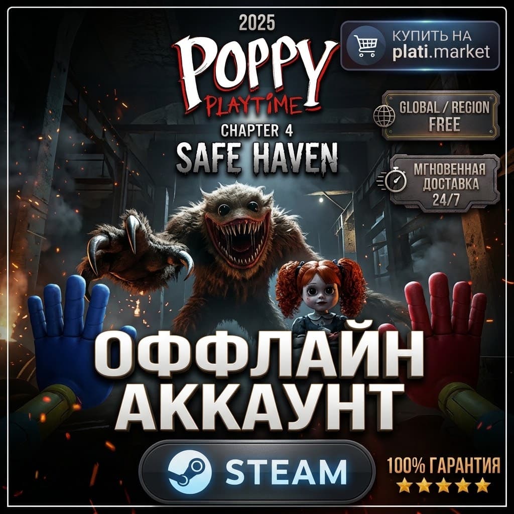 Poppy playtime chapter 4 | Все части 2025 🌌 - Screenshot 1