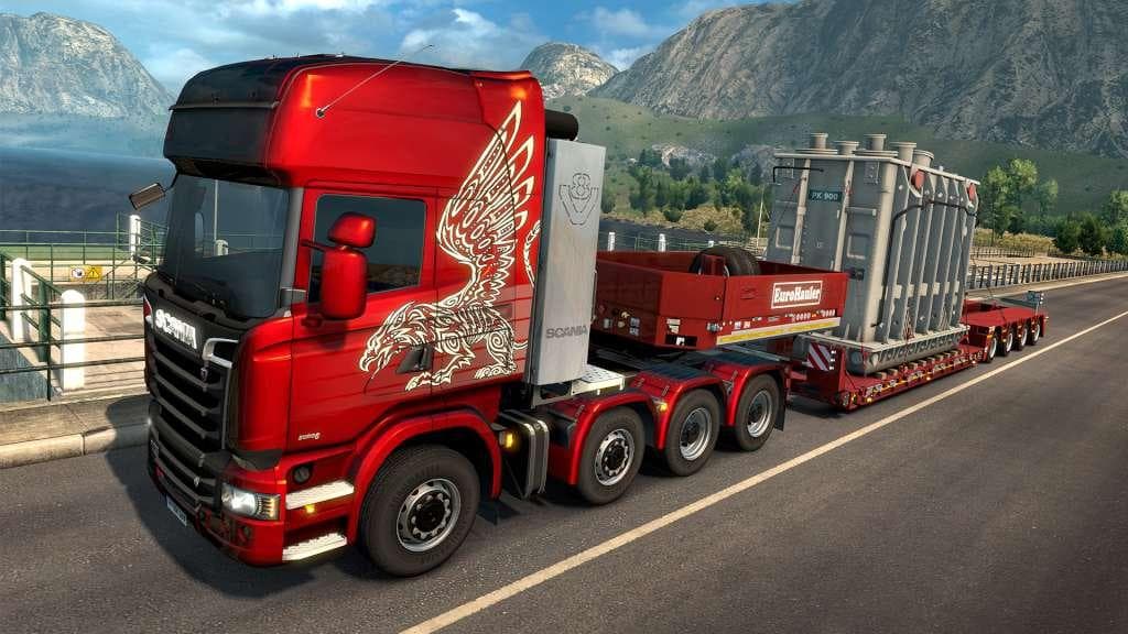 ⭐ Euro Truck Simulator 2 - Heavy Cargo Pack DLC EU Stea - Screenshot 1