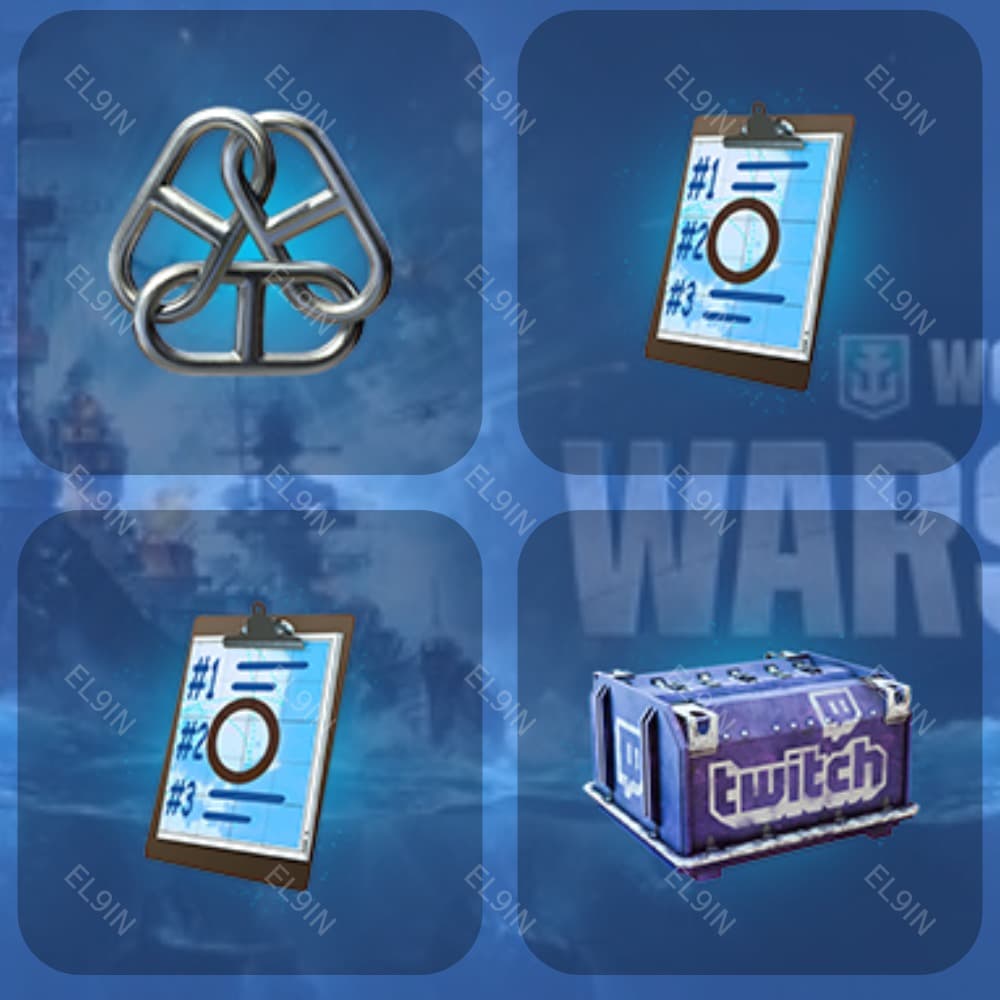 📢World of Warships⚜️Твич Дропсы🌟4 предметов + 🎁 - Screenshot 1