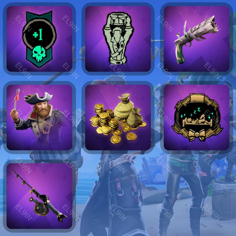 🧨Sea of Thieves📢Твич Дропсы💡7 предметов + 🎁 - Screenshot 1