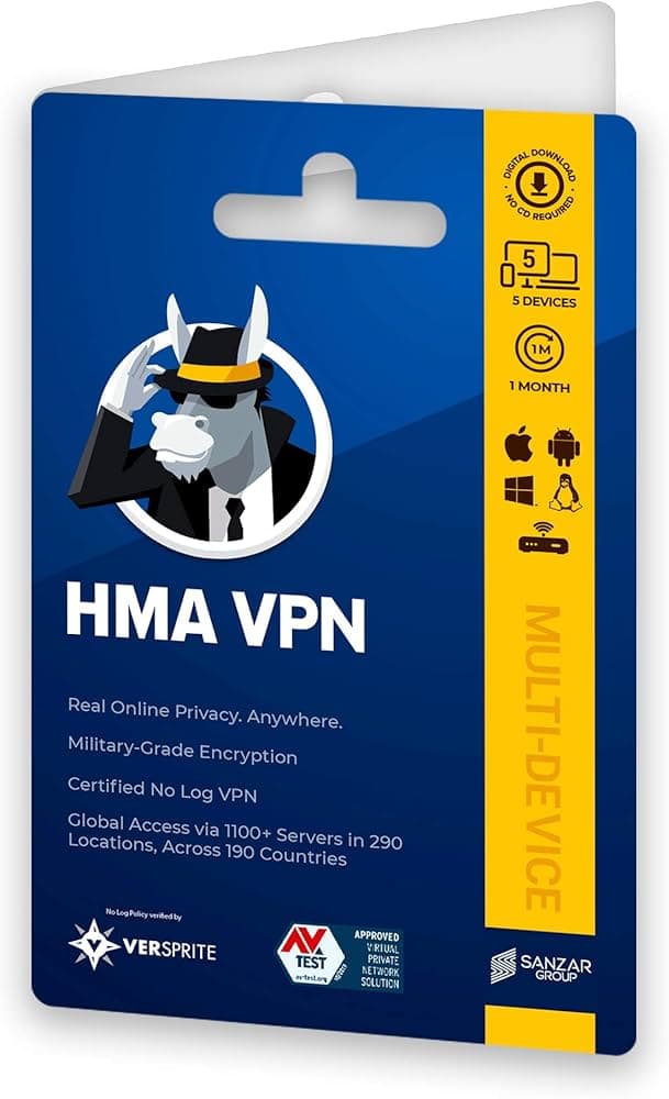 HMA! Pro VPN 1 Month/2 Years Unlimited Devices - GLOBAL - Screenshot 1