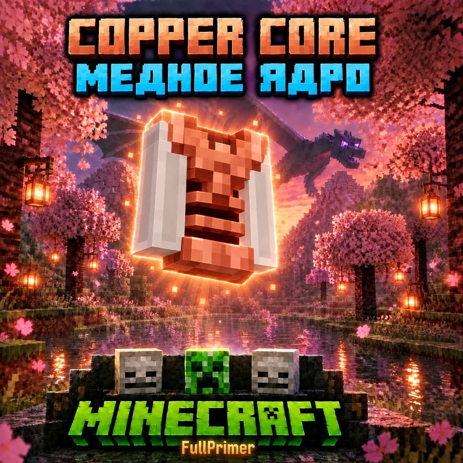 🔑КЛЮЧ Java & Bedrock Edition🔵Copper Core🔵 - Screenshot 1